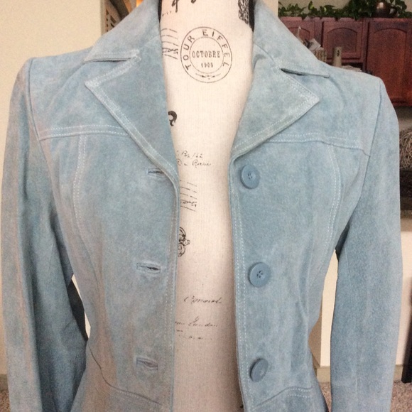 💙 Wilsons Leather Suede Blazer 💙 - Picture 2 of 6